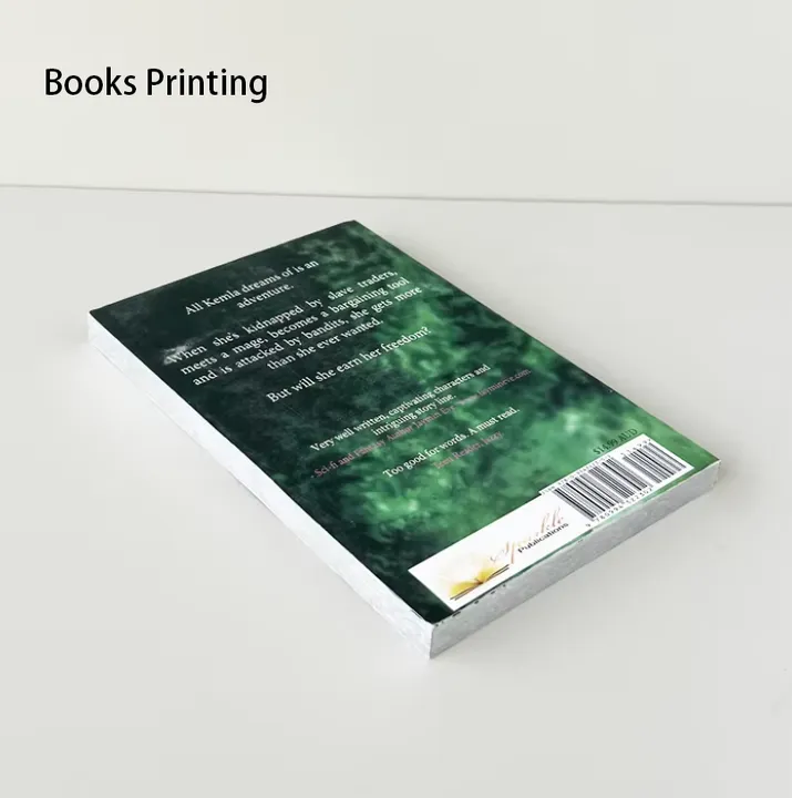 خدمة طباعة مخصصة للكتب الإنجليزية المخصصة والتجليد المثالي والروايات والكتب الورقية Fast Delivery Personalized English Books Perfect Bound Story Novel Paperback Book Custom Printing Service