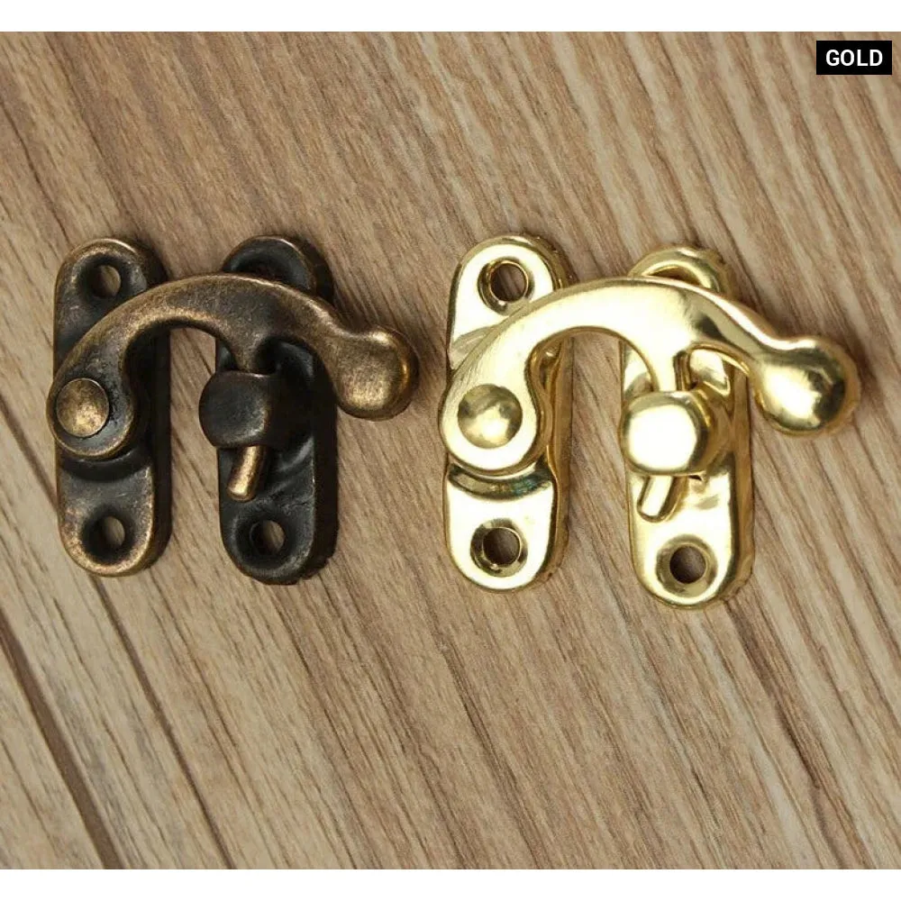10 Piece Vintage Lock Hasps for Furniture Hardware