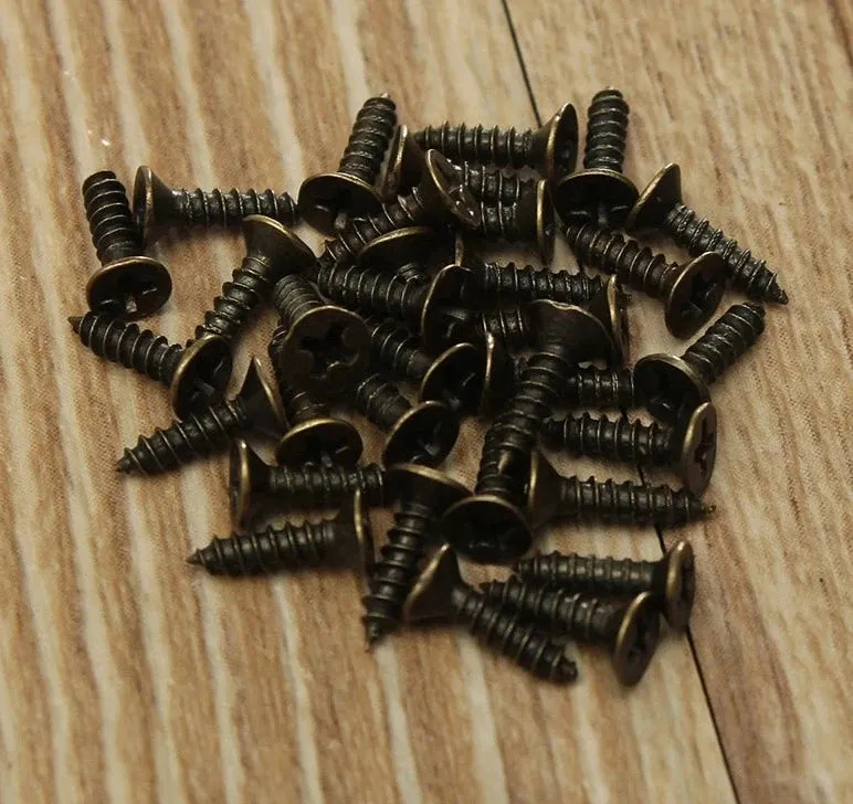 10 Piece Vintage Lock Hasps for Furniture Hardware