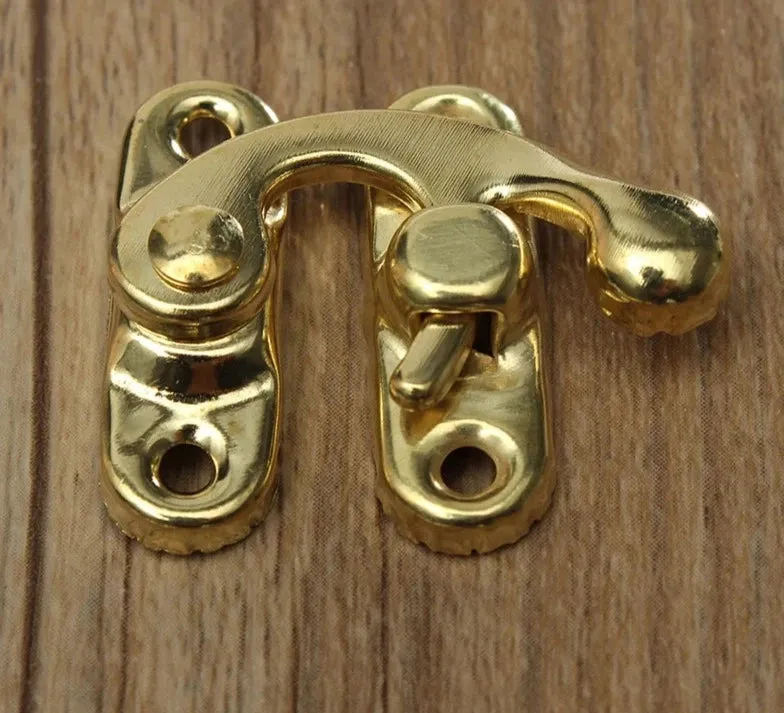 10 Piece Vintage Lock Hasps for Furniture Hardware