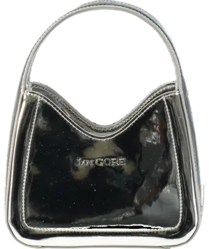 1am gorg Metallic Silver Mini Arc Handbag One Size