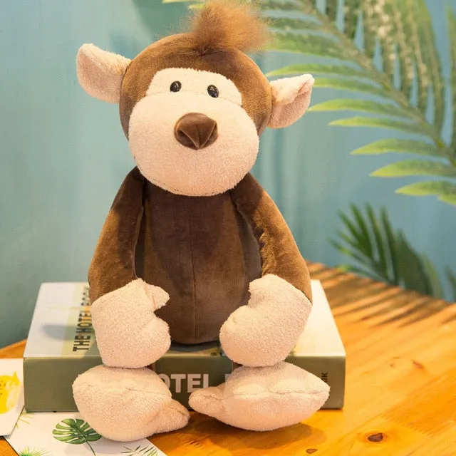 Baby Jungle Animals Plush Toys