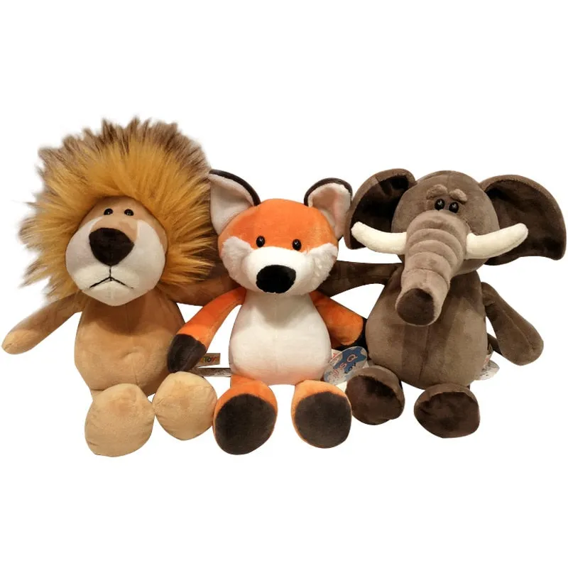 Baby Jungle Animals Plush Toys