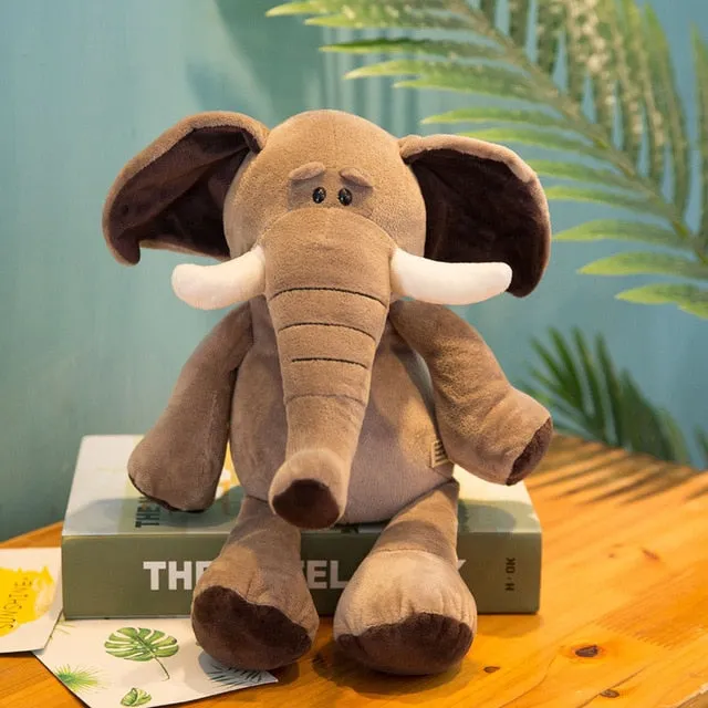 Baby Jungle Animals Plush Toys