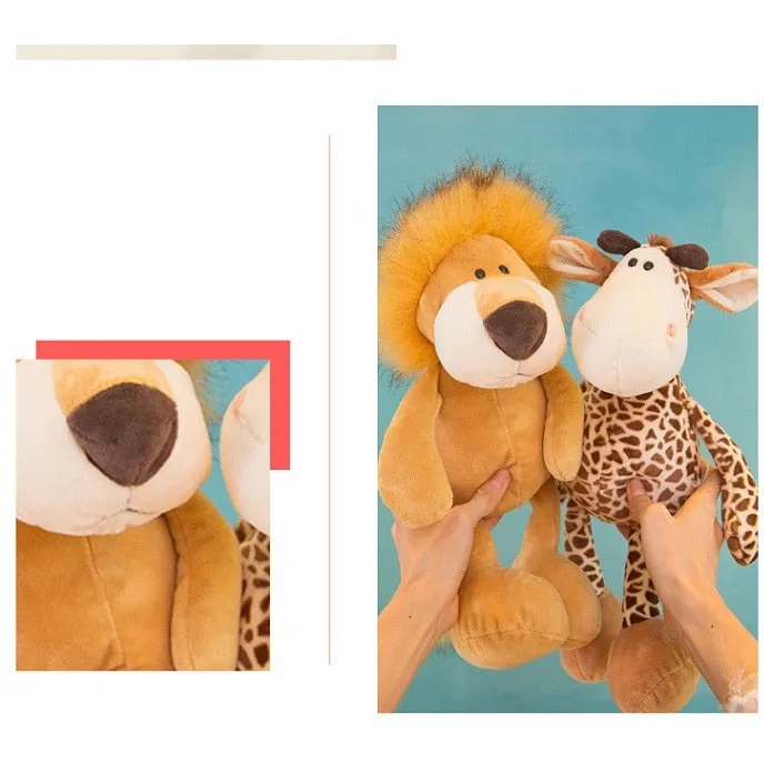 Baby Jungle Animals Plush Toys
