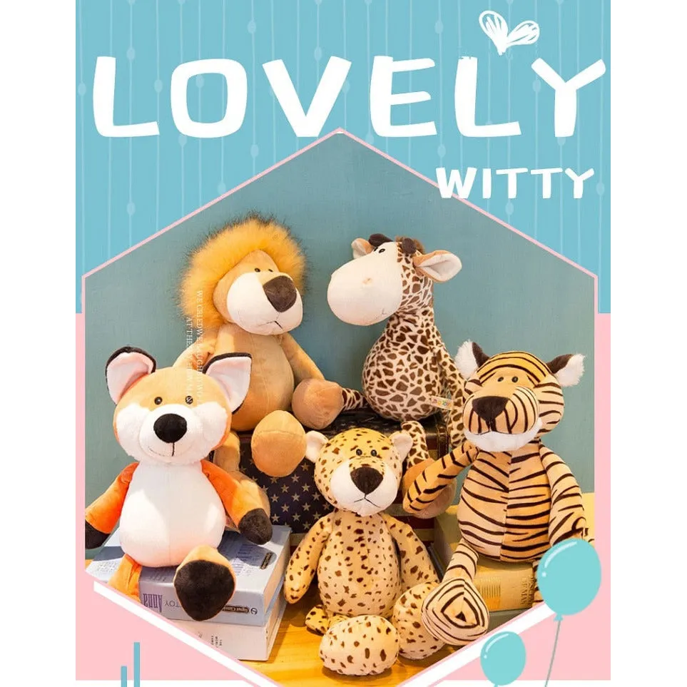 Baby Jungle Animals Plush Toys
