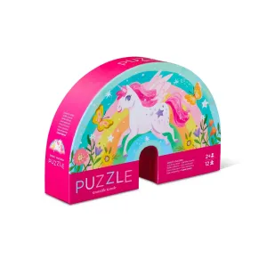 Crocodile Creek 12-pc Mini Puzzle- Sweet Unicorn