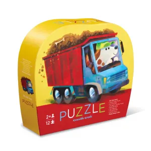 Crocodile Creek 12 Piece Puzzle- Go Big Dog