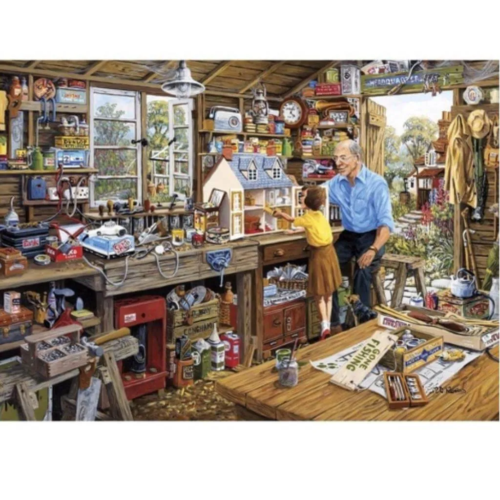 Grandad's Workshop - 40 XL Piece Jigsaw Puzzle