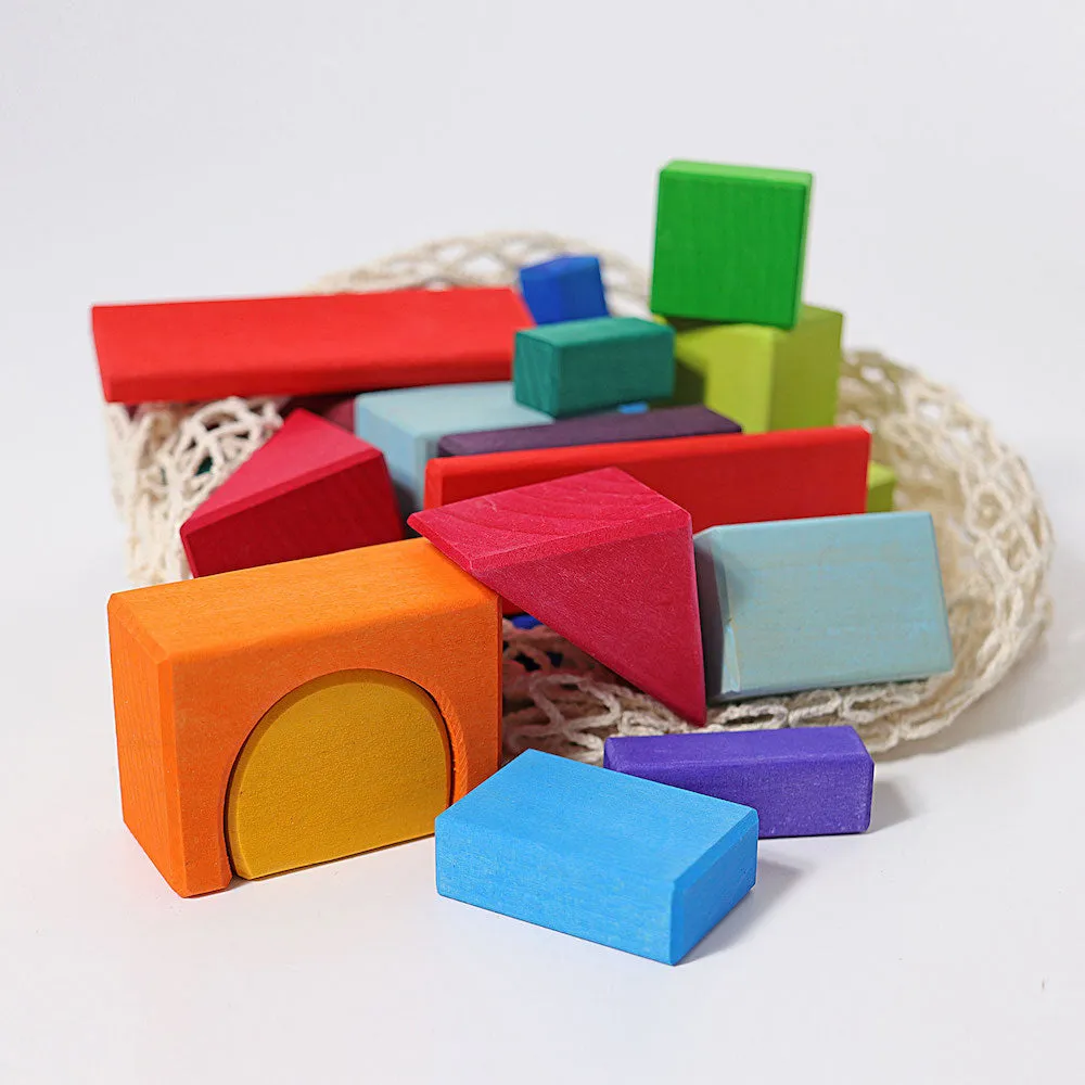 Grimms Blocks Geometrical, 30 pcs