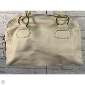 Handbag Leather By Boden, Size: Medium