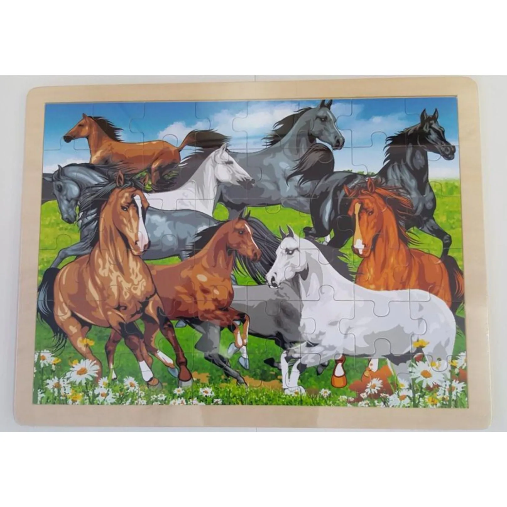Horse - 48 Piece Wooden Jigsaw Puzzle