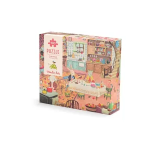Moulin Roty Grande Famille - At Home Puzzle 100 pcs