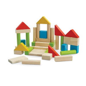 Plan Toys Colourful 40 Unit Blocks