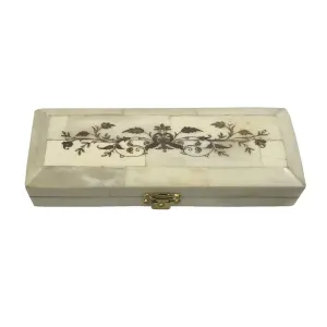 Postage Stamp Bone Box