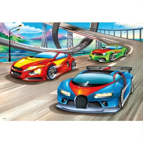 Ravensburger Construction & Cars Puzzle 2x24pc