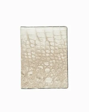 WHITE LEATHER WALLET