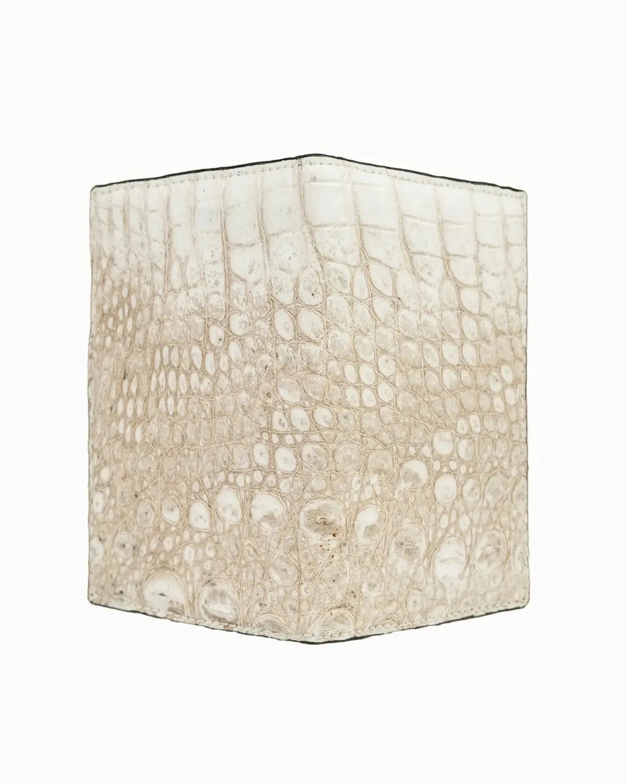 WHITE LEATHER WALLET